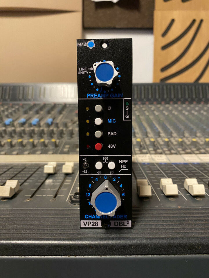 Previo CAPI VP28 Litzwire Rev C + OP AMP CA-0252 Api Style