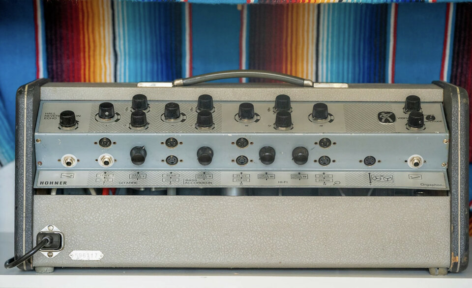 Vintage HOHNER ORGAPHON 26MH (1965) ajustado por Amptek