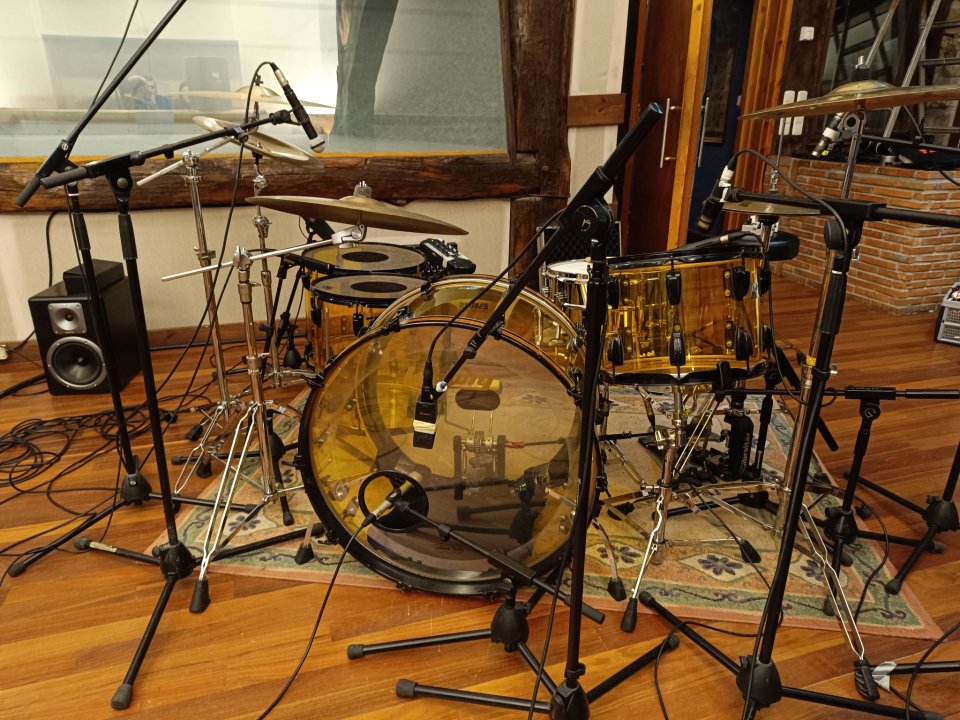 Set de batería Ludwig Vistalite ZEP. de segunda mano · Foto 2 de 2 · Gipuzkoa · 3800 €