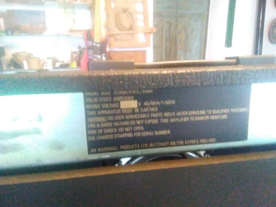 MARSHALL Lead 20. Modelo 5002 de segunda mano · Foto 7 de 8 · Huelva · 150 €