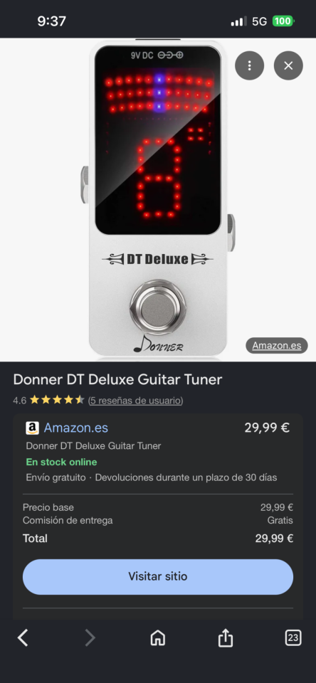 Pedalera Analógica (Venta o cambio)