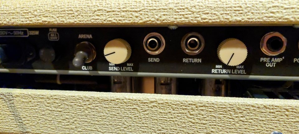 OFERTÓN!! Fender Super-Sonic Twin 100/25W Blonde Oxblood Combo [EN MANO]