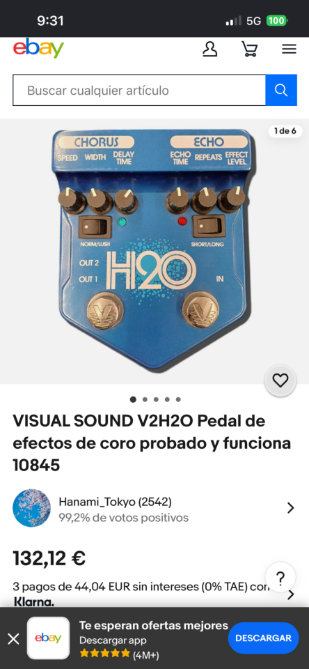 Pedalera Analógica (Venta o cambio)