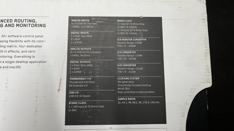 Interface Antelope Audio Orion 32+ Gen 3