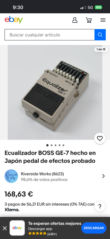 Pedalera Analógica (Venta o cambio)