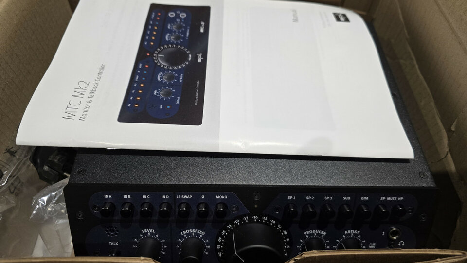 Control de monitores SPL MTC MK2