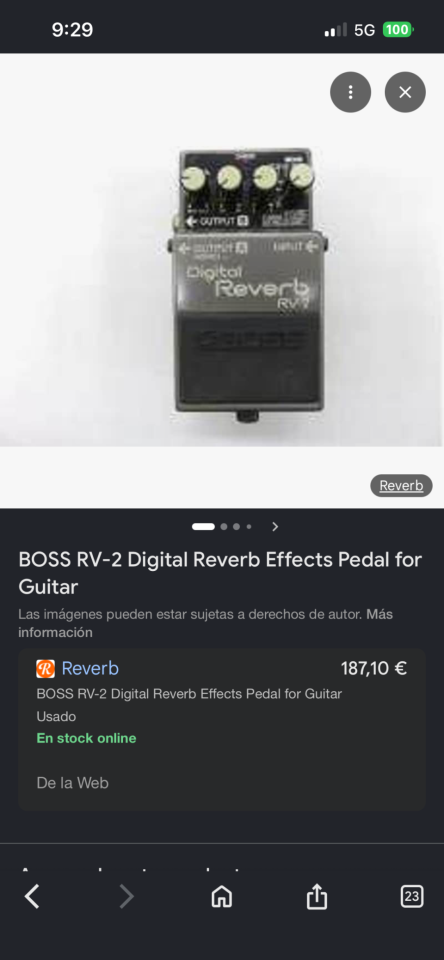 Pedalera Analógica (Venta o cambio)
