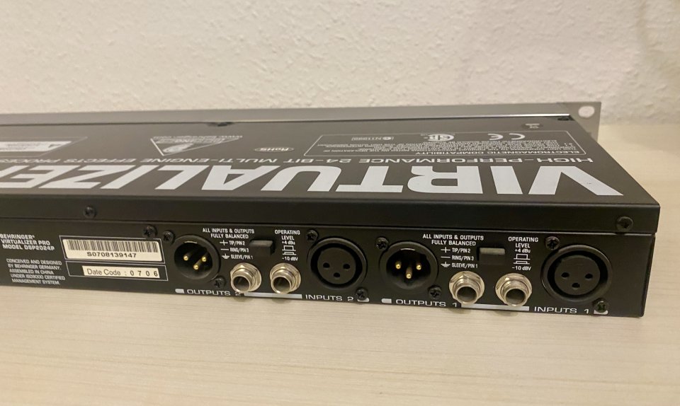 Behringer Virtualizer Pro DSP2024P