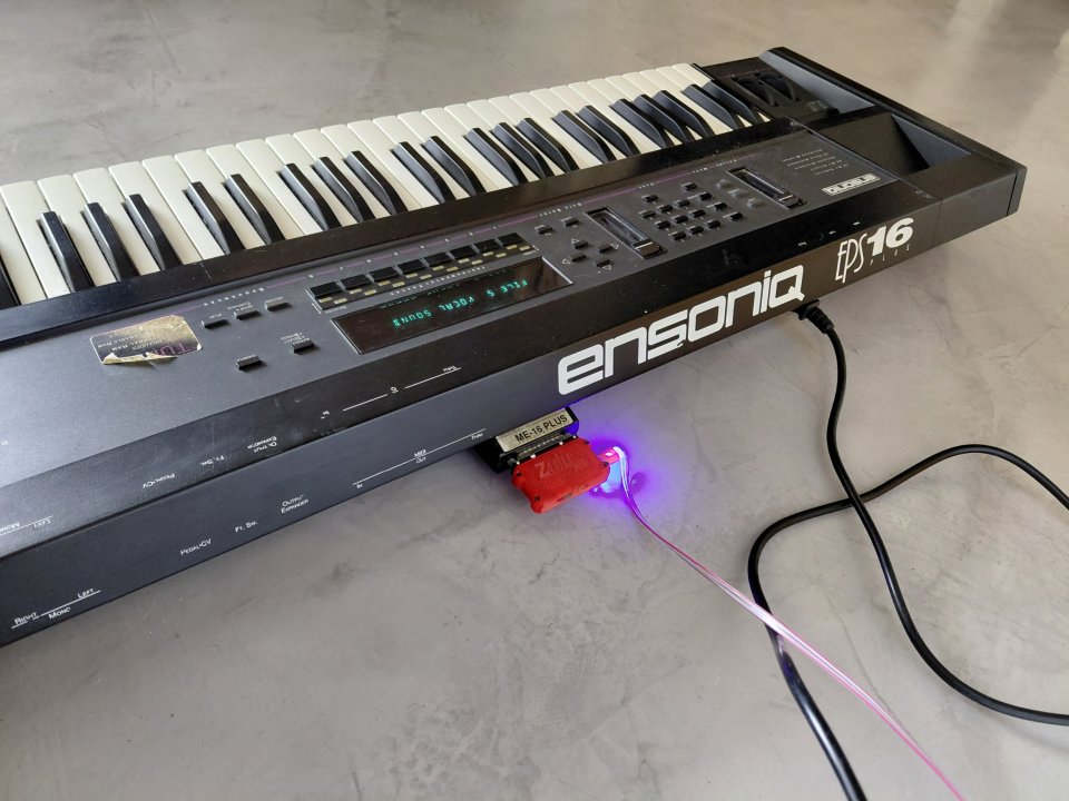 Sampler Ensoniq EPS 16+ y Zulu SCSI