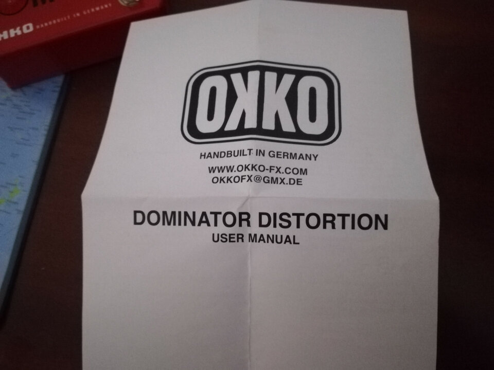 Okko Dominator Overdrive/distortion