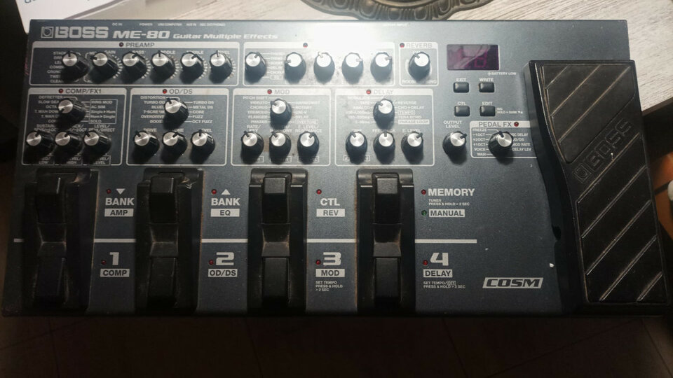 Multiefectos Boss Me 80