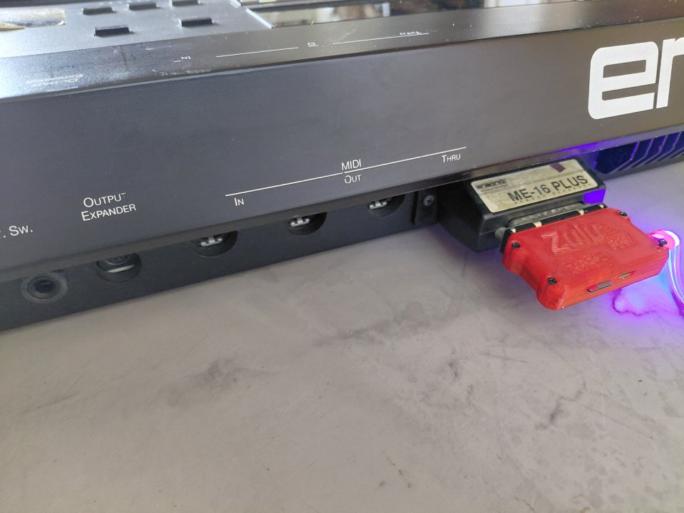 Sampler Ensoniq EPS 16+ y Zulu SCSI