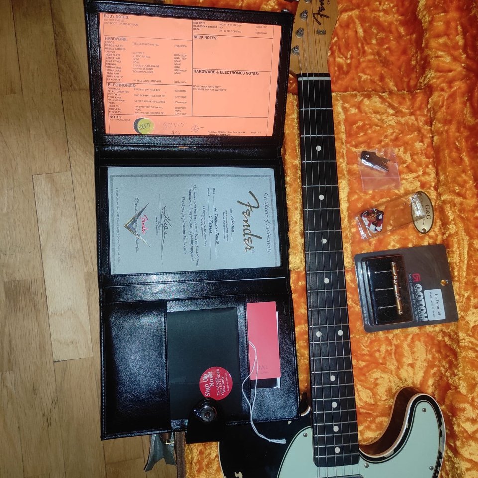 Telecaster Custom shop 60 heavy Relic