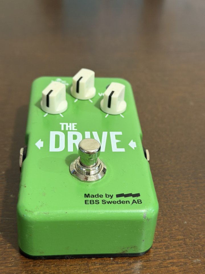Pedal EBS The Drive Bajo/Guitarra