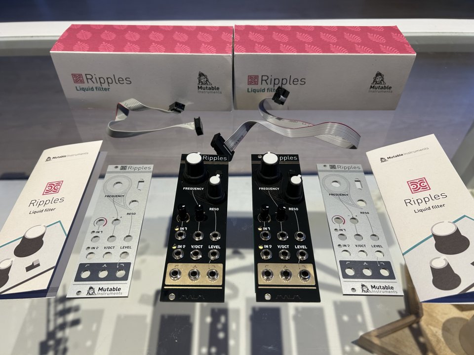 2x Mutable Instruments Ripples V2 Filtros Eurorack de segunda mano · Foto 1 de 5 · Madrid · 275 €