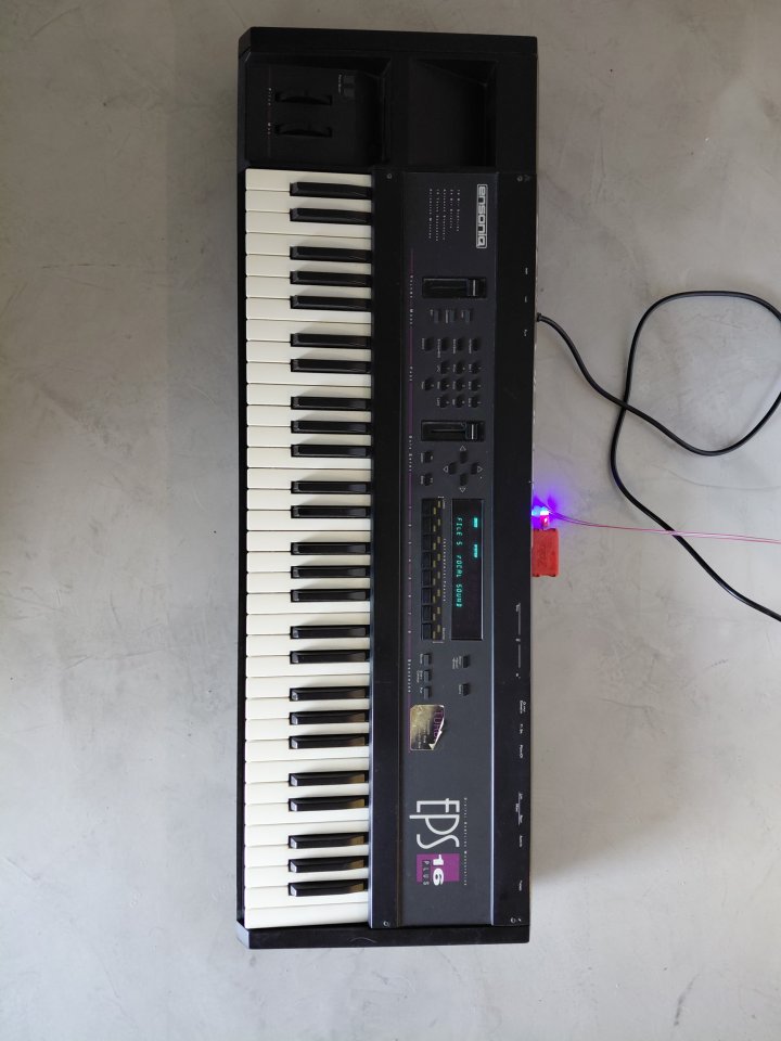 Sampler Ensoniq EPS 16+ y Zulu SCSI