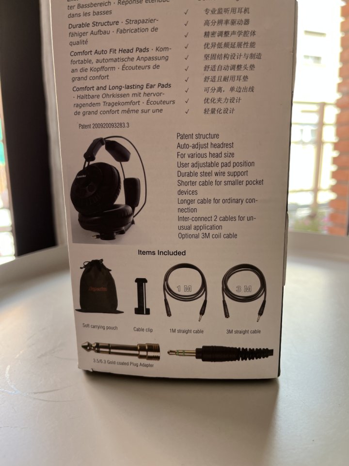 HEADPHONES Superlux HD668B