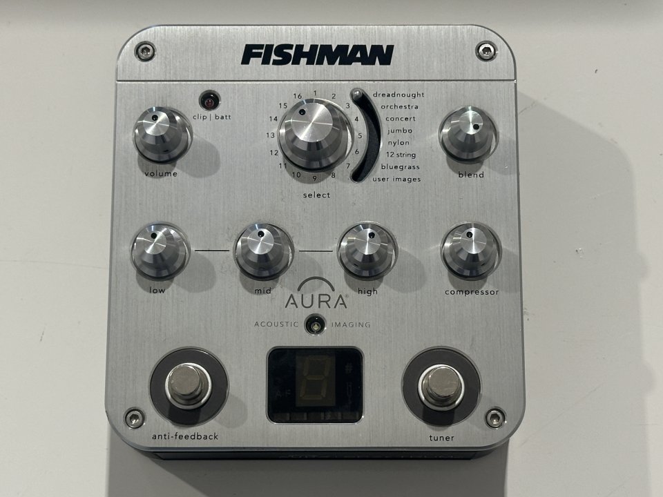 Preamplificador Fishman Aura Spectrum DI