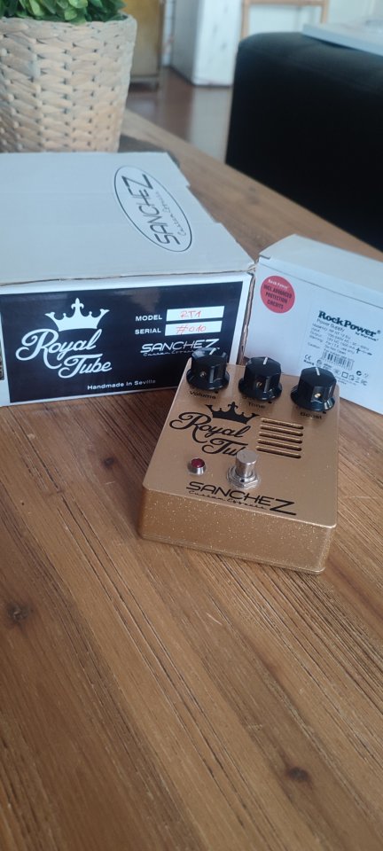 Booster-Overdrive Sánchez Custom Effects con válvula ENVÍO INCLUIDO