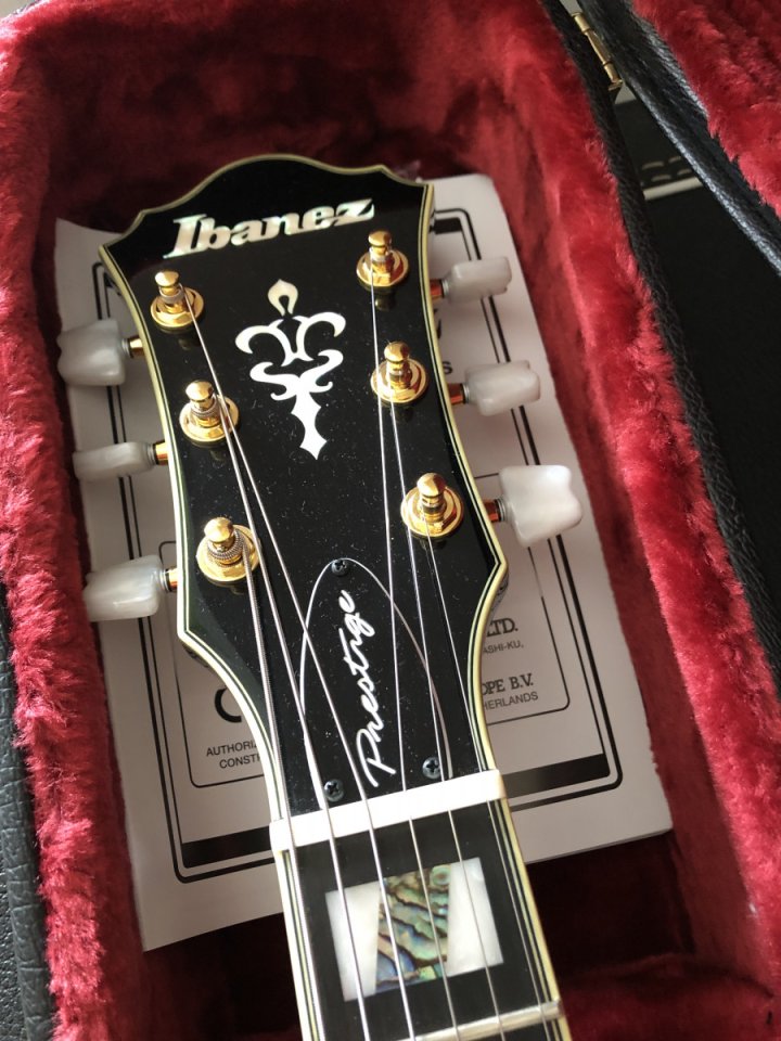 Cambio o vendo Ibanez AS200-VYS Prestige fabricada en Japón