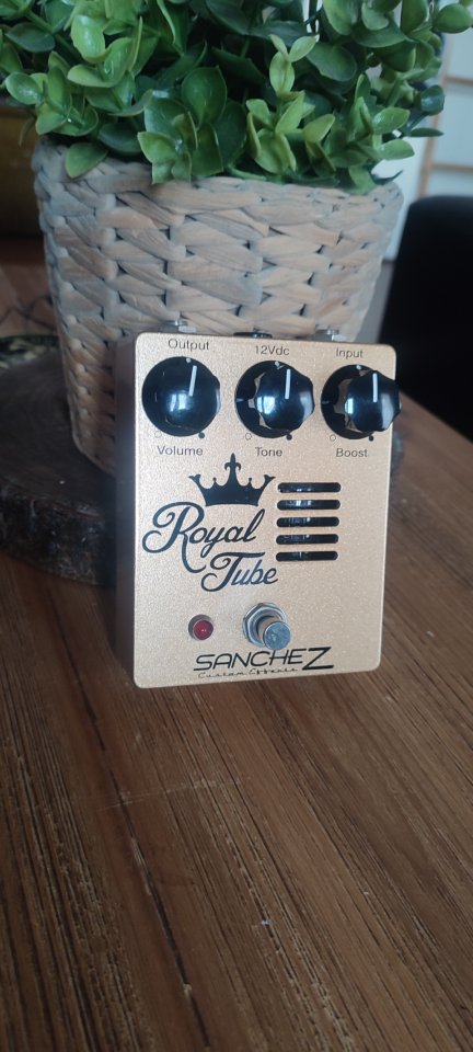 Booster-Overdrive Sánchez Custom Effects con válvula ENVÍO INCLUIDO