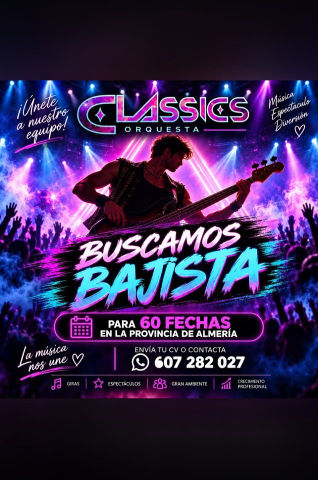 SE BUSCA BAJISTA de segunda mano · Almería
