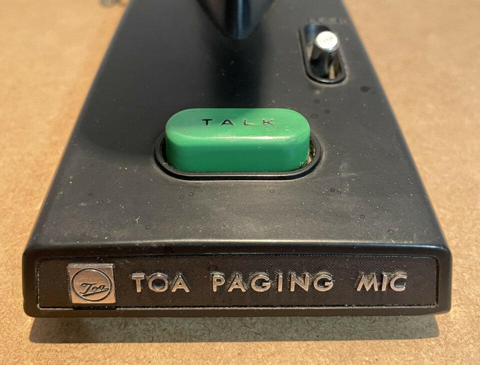 Pack de 3 Micrófonos Audio Technica / Optimus / TOA PAGING de segunda mano · Foto 5 de 6 · Bizkaia · 35 €