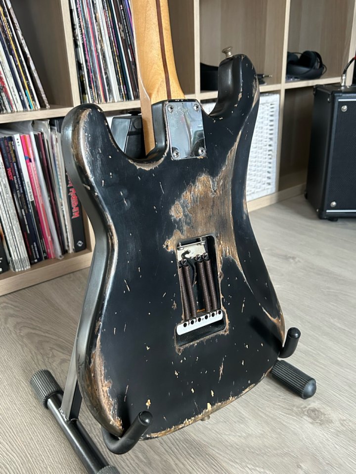 Stratocaster Partscaster Made in Japan de segunda mano · Foto 6 de 10 · Madrid · 550 €