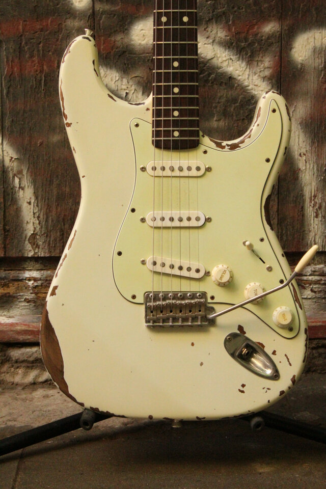 64´ Stratocaster Relic olimpyc whithe