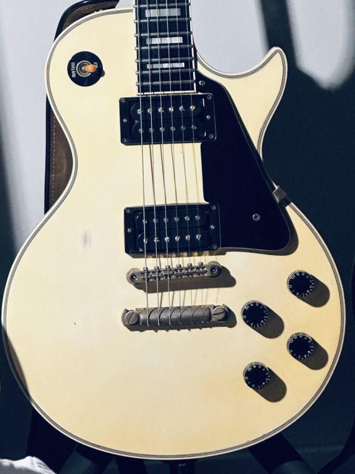 Gibson Les Paul Custom 1981 Blanca