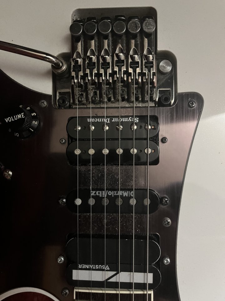 Ibanez Rg prestige 2550 HZ wh