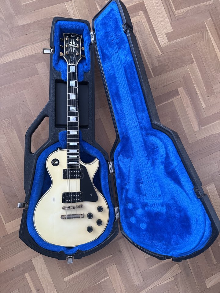Gibson Les Paul Custom 1981 Blanca