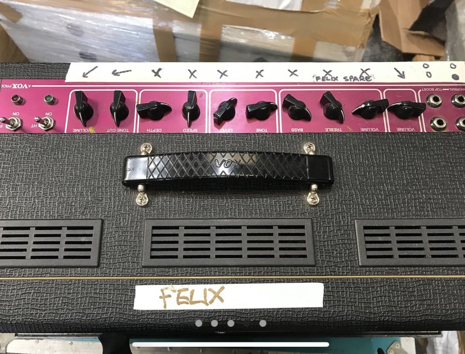 AC30C2X de Felix White (The Maccabees)