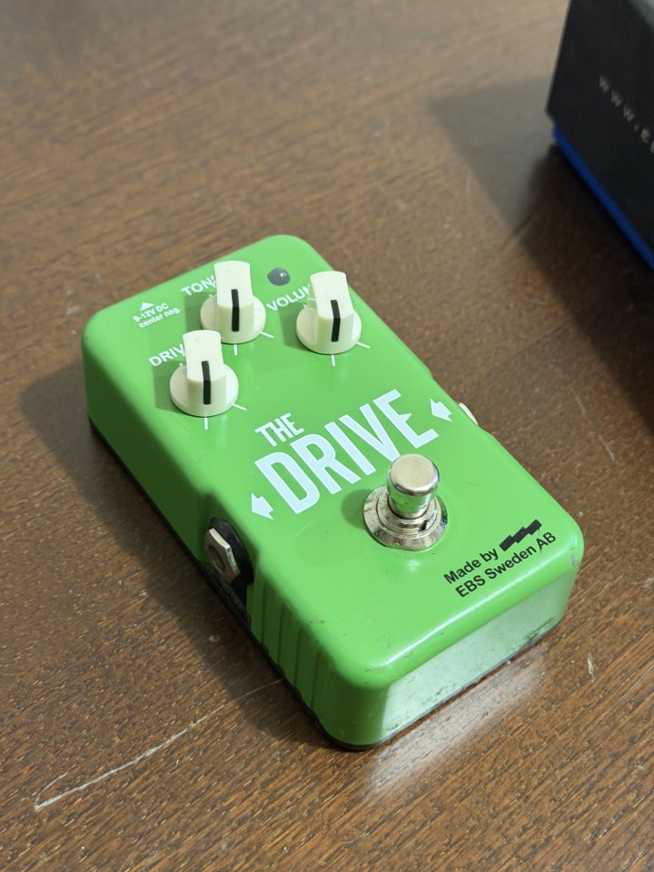 Pedal EBS The Drive Bajo/Guitarra