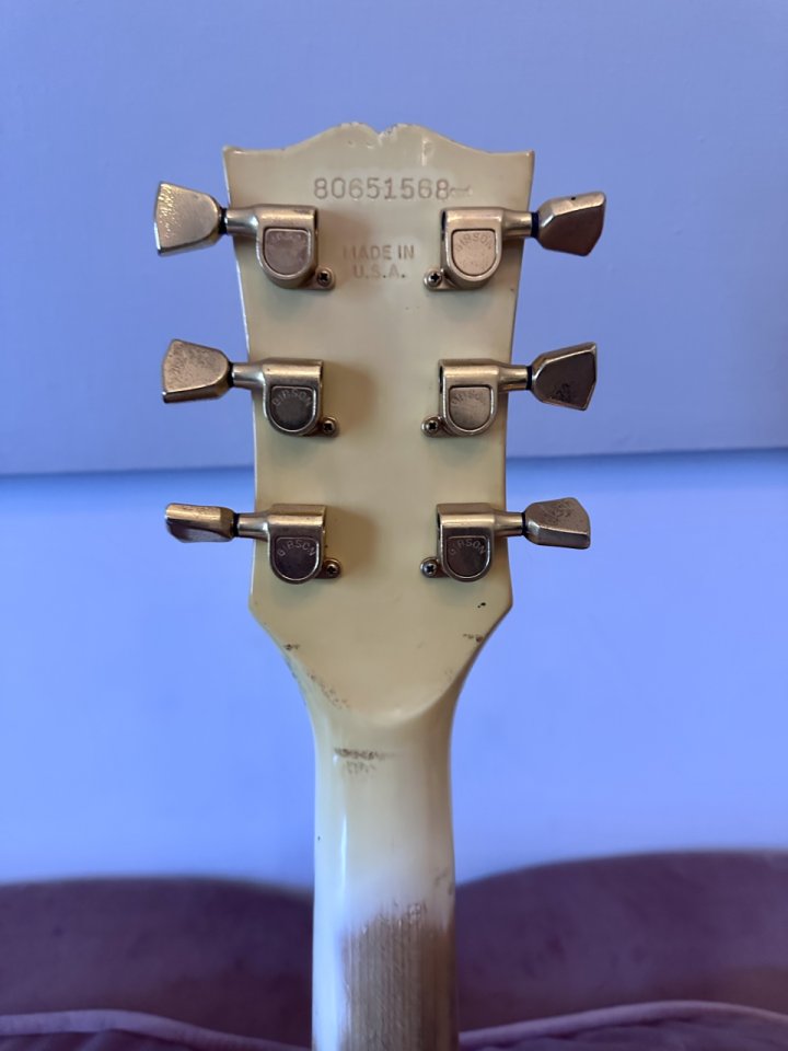 Gibson Les Paul Custom 1981 Blanca