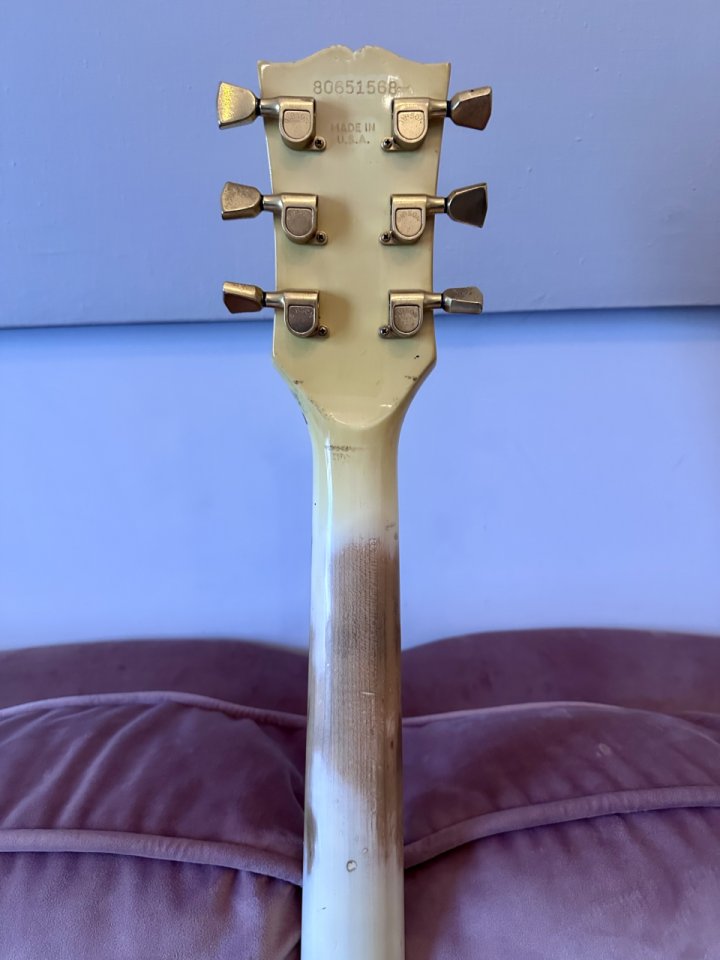 Gibson Les Paul Custom 1981 Blanca