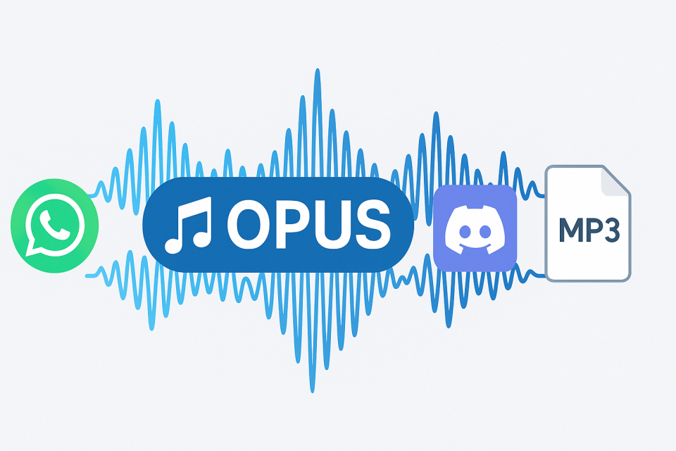 Herramienta: Convertidor OPUS a MP3 online (gratis)