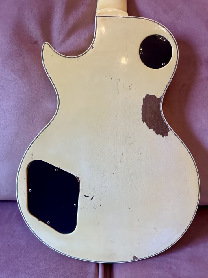 Gibson Les Paul Custom 1981 Blanca