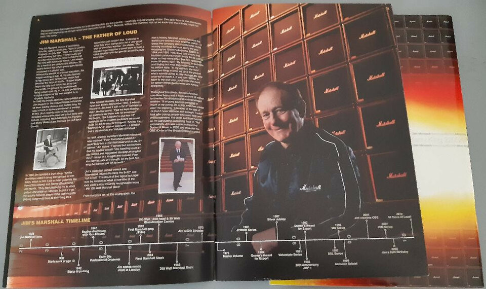 : Catálogos MARSHALL AMP Colección