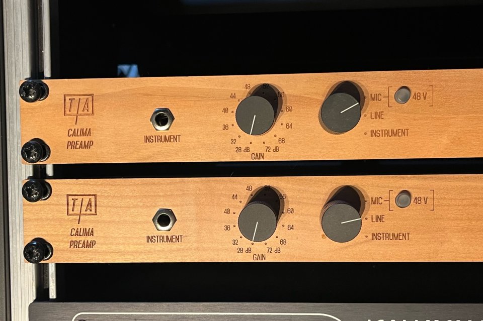 T/A Calima Preamp – Set estéreo para estudio