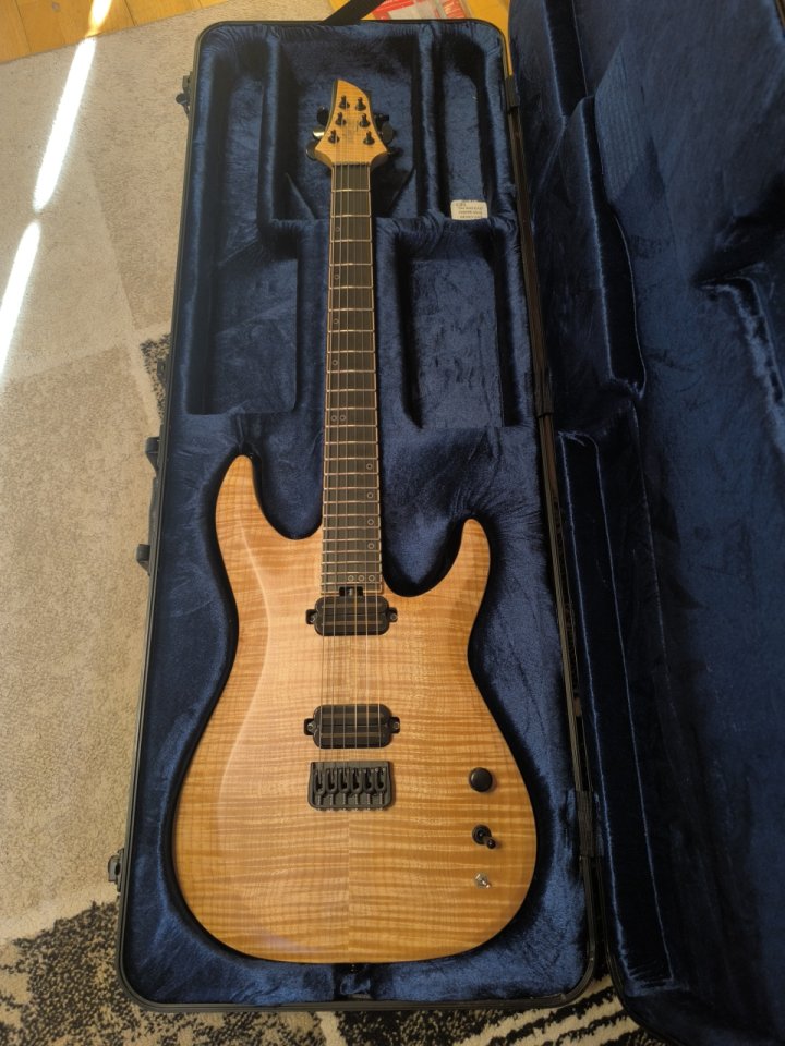 Schecter Keith Merrow. Fishman Fluence Modern. Case SGR 1C de segunda mano · Foto 2 de 8 · Madrid · 1000 €