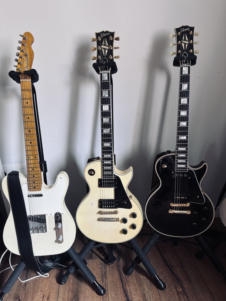 Gibson Les Paul Custom 1981 Blanca