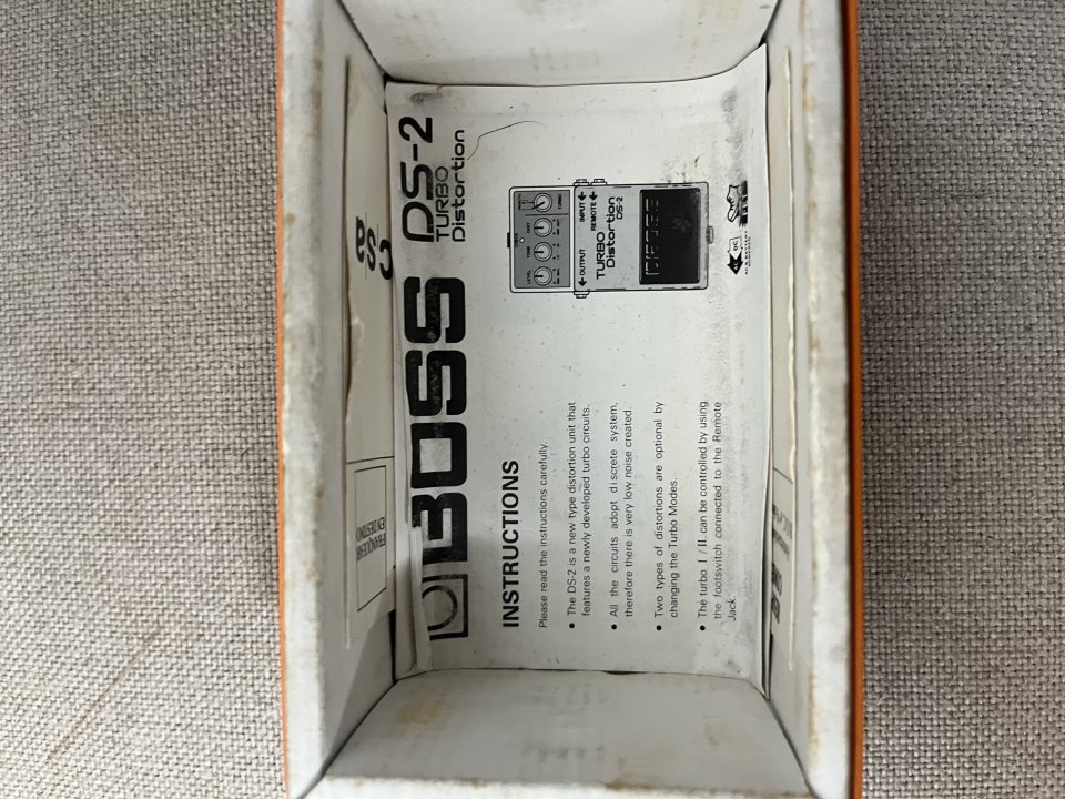 Boss ds2 made in japan