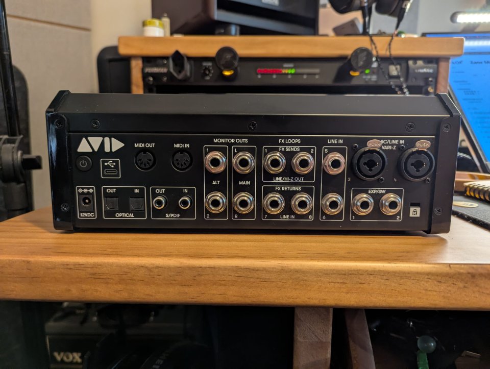 Avid Mbox Studio Interfaz de Audio