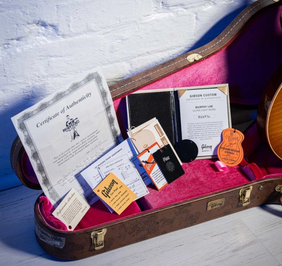 2023 Gibson C. Shop LP R9 Murphy Lab "Killer Top" de segunda mano · Foto 6 de 10 · A Coruña · 9350 €