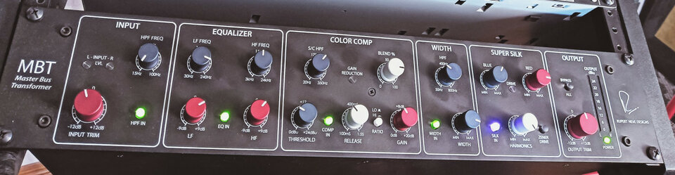 Rupert Neve Designs MBT (-300€ sólo esta semana).