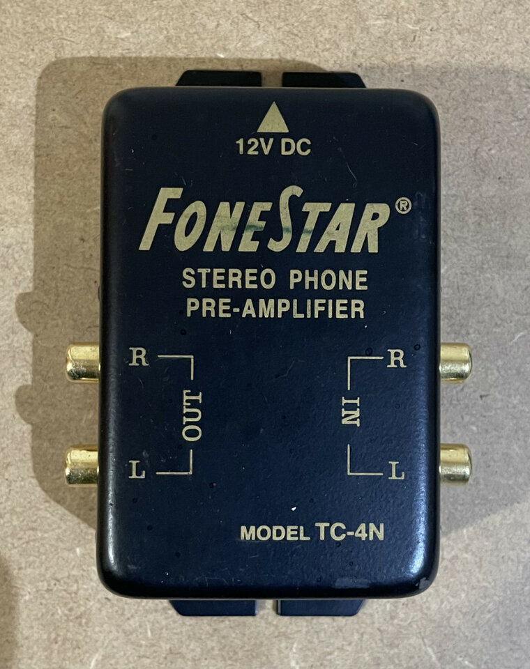 Preamplificador Estéreo Fonestar TC4N
