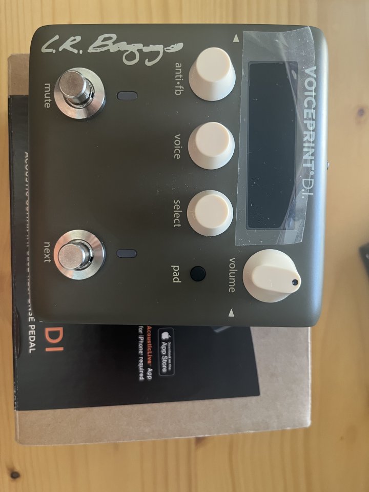 LR Baggs DI voicepint (vendo o cambio)