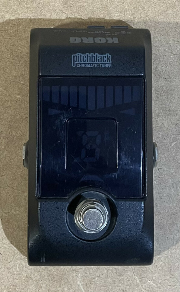 Korg Pitchblack pb01 afinador cromatico