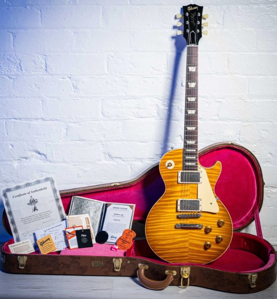 2023 Gibson C. Shop LP R9 Murphy Lab "Killer Top" de segunda mano · Foto 10 de 10 · A Coruña · 9350 €